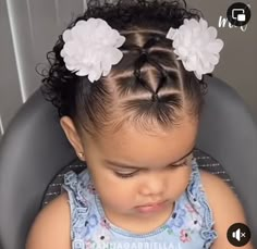 Babygirl Hairstyle Infant Short Hair, Hair Due, Cute Girls Hairstyles, Toddler Hairstyles Girl, Natural Hairstyles For Kids