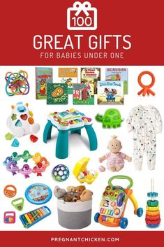 the ultimate gift guide for babies under one year old to help them learn how to play with toys