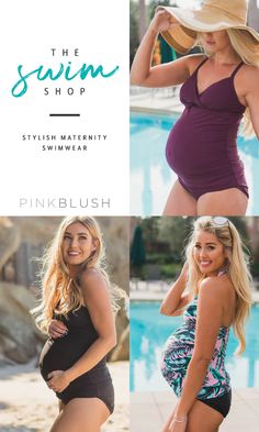 Who says you can't have cute maternity swimwear? Prego Style, Maternity Tankini, Cute Maternity, Pregnancy Style, Second Pregnancy, Maternity Style