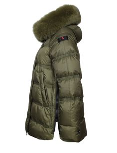 Down jacket in super ligth fabric green colour nylon and polyester microfiber fabric soft and water repellent fabric detachable fox fur trim regular fit side zip hood with collar and drawstring double-slider hidden zip closure flap with buttons composition: 100% polyester lining: 100% polyester padding composition: 90% white goose down 10% goose feather fur: real fur Green Avocado, Valentino Garavani Bag, Tom Ford Handbags, Goose Feather, Barbour Steve Mcqueen, White Goose, Gucci Hat, Saint Laurent Shoes, Marine Serre