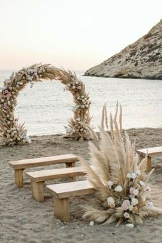 Small Beach Weddings, Simple Beach Wedding, Dream Beach Wedding, Tulum Wedding, Boho Beach Wedding, Cabo Weddings, Beach Wedding Inspiration, Wedding Beach Ceremony, Beach Ceremony