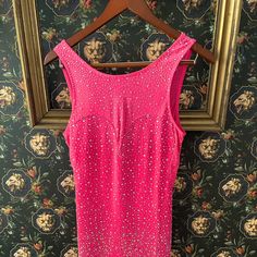 Bought This Hot Little Number At A Boutique In Miami For $300. It Has To A Of Rhinestones All Over, So Pretty. Worn Only 2x. Has A Bit Of Stretch But Would Fit Size 2-4 U.S. Summer Stretch Mini Dress With Rhinestones, Summer Stretch Dresses With Rhinestones, Stretch Summer Dresses With Rhinestones, Bedazzled Fitted Sleeveless Mini Dress, Summer Sleeveless Rhinestone Dress, Sleeveless Rhinestone Summer Dress, Sleeveless Summer Dresses With Rhinestones, Rhinestone Mini Dress, Beach Boutique