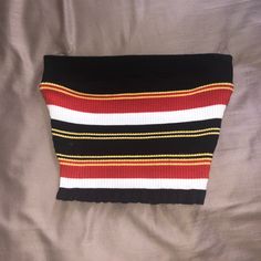 Brand New Never Work Fn Bandeau. Size Small But Super Stretchy. Chic Multicolor Bandeau Tube Top, Trendy Multicolor Bandeau Tube Top, Trendy Black Strapless Crop Top, Fashion Nova Tops, Tops Fashion, Fashion Tops, Fashion Nova, Women's Fashion, Womens Tops