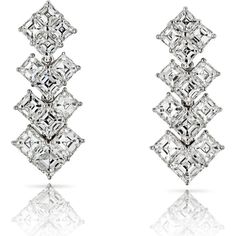 Platinum Asscher Cut Diamond Earrings - 10.25 Total Carat Weight Total Weight Luxury White Asscher Cut Earrings, Luxury Silver Asscher Cut Diamond Earrings, Elegant Asscher Cut Single Diamond Earrings, Formal Asscher Cut Single Cut Diamond Earrings, Formal Single Cut Asscher Diamond Earrings, Formal Earrings With Baguette Cut Single Diamonds, Formal Earrings With Baguette Cut Diamonds, Luxury Asscher Cut Anniversary Earrings, Luxury Asscher Cut Diamond Earrings For Formal Occasions