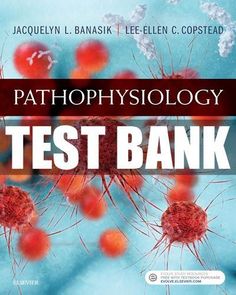 TEST BANK FOR PATHOPHYSIOLOGY 6TH EDITION BY BANASIK Complete Test bank for pathophysiology 6th edition by banasik. Features To clarify, this is not the textbook, this is the test bank. You will get immediate access to download your test bank file. You will receive a complete and comprehensive test bank; in other words, all chapters will be there. Test banks come in PDF format; therefore, you don’t need specialized software to open them. Pathophysiology Nursing, Nursing School Scholarships, Cardiac Disease, Integumentary System, Surgical Nursing, Fundamentals Of Nursing, Nursing Tips, Study Course