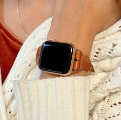 High Quality Brown Color Genuine Leather Apple Watch Bracelet ! 8mm Leather Strap with Adjustable Buckles. Adjustable Size Bracelet Perfectly Tailored for Your Wrist. Designed And Handmade by Simeon D Jewelry Studio! This Bracelet Fits ALL Apple Watch Series. Please Measure Your Wrist Before Submitting Your Order! Not For Other Models. Apple Watch Is NOT Included! The Photos Are Taken on a Apple Watch Series 9 - 41mm! Follow my Studio on Social Media for Updates & New Designs Create Your Own Uni Apple Watch Bracelet, Apple Watch Leather, Rose Gold Apple Watch, Apple Watch Leather Strap, Apple Watch Bracelets, Apple Watch Sizes, Watch Band Bracelet, Bracelet Apple Watch, Genuine Leather Bracelet