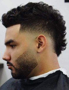 Mohawk Fade, Curly Mohawk Hairstyles, Mohawk For Men, 100 Hairstyles, Mohawk Hairstyles Men, Curly Mohawk, Haircut Images, Mid Fade