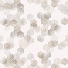 an abstract geometric pattern made up of small cubes in shades of pink and grey