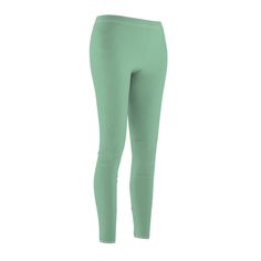 Solid Mint Casual Leggings. 1.5" elastic waistband. Skinny fit. 95% Polyester brushed suede / 5% Spandex. Tagless. White thread color. Runs true to size. XS S M L XL 2XL Width at waist, in 13.51 14.53 15.52 16.78 18.27 19.77 Outseam length, in 38.27 38.63 39.02 39.38 39.77 40.16 Shipping to US destinations averages between 9 to 15 business days. No International Shipping destinations are available. Green Seamless High-stretch Leggings, Green Stretch Full-length Leggings, Casual Green Micro-elastic Leggings, Green Micro-elastic Leggings For Running, Casual Leggings, Us Destinations, Leggings Casual, Black Thread, Sweatpants