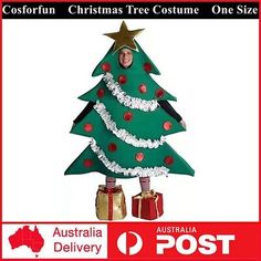 an australian christmas tree costume is on sale for the first time in its life,