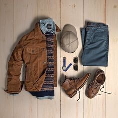 Kemeja Denim, Herren Style, Mens Fashion Rugged, Men Style Tips, Men Street, Mens Winter Fashion, Gentleman Style