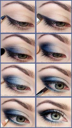 #beauty, #makeup, #skincare, #haircare Step By Step Makeup, Makeup Korean, Eye Makeup Techniques, Glasses Makeup, Makeup Tutorial Eyeshadow, Makeup Course, Smink Inspiration, Hooded Eye Makeup, Eye Makeup Steps