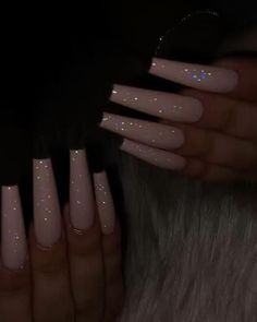 Acrylic Nails Nude, Drip Nails, Classy Acrylic Nails, Shiny Nails, Coffin Nails Long, Summer Acrylic Nails