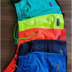 Product information: Size: M L XL 2XL 3XL Color classification: fluorescent yellow, lake blue, black, navy blue, royal blue, orange red Applicable object: male Bottoms style: elastic waist shorts Size Information: Note: 1. Asian sizes are 1 to 2 sizes smaller than European and American people. Choose the larger size if your size between two sizes. Please allow 2-3cm differences due to manual measurement. 2. Please check the size chart carefully before you buy the item, if you don't know how to c Blue Sports Shorts With Elastic Waistband, Red Training Shorts With Elastic Waistband, Patagonia Summer, Blue Breathable Nylon Shorts, Blue Nylon Sportswear Shorts, Blue Micro-elastic Workout Shorts, Fluorescent Yellow, Green Lake, Elastic Waist Shorts