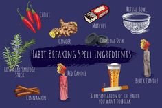 Destroy Your Bad Habits With My #1 Habit Breaking Spell Health Spell, Quit Bad Habits, Break A Habit, Banishing Spell, Healing Magic, Spell Jar