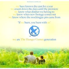 two people sitting in tall grass with the words, we are the hungry ones generation