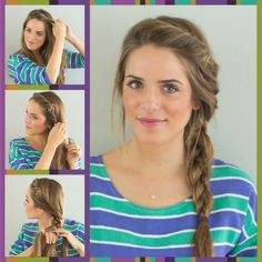 Work Hairstyles, Hair Up Styles, In Front Of House, Penteado Cabelo Curto, Hairdo For Long Hair, Hair Stylist Life