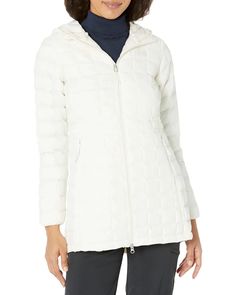 The North Face Thermoball Eco Parka | Zappos.com White Parka, Retro Nuptse Jacket, Nuptse Jacket, North Face Rain Jacket, Womens Parka, Parka Jacket, North Face Women, North Face Jacket, Fleece Jacket