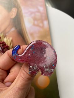 The "Red and Blue Elephant" resin brooch is a handmade resin pin. This brooch will be an original gift for her for Valentine's Day, for her birthday. Mother's Day gift. Size: 5x4 cm (2x1.6 inches) No two resin brooches are the same, but it will be a great combination of nature and resin in that color or color of your choice. Pink Brooch For Valentine's Day Gift, Pink Brooches For Valentine's Day Gift, Unique Pink Brooches As Gift, Unique Pink Brooches As A Gift, Blue Round Brooch For Gift, Blue Round Brooches For Gifts, Unique Pink Brooches For Gifts, Round Blue Brooches For Gifts, Handmade Blue Pins For Gifts