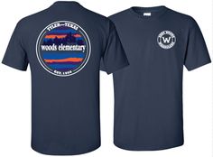 andy woods spirit gear pine tree tee front and back Pto Ideas, Sweet Tee, Franklin County