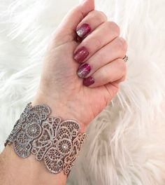 Make a statement with the timeless intricate stretch bracelet. It's the perfect accessory to enhance any outfit - day or night. Elegant Gift Bracelet, Elegant Silver Beaded Bracelets For Festive Occasions, Silver Bohemian Stretch Bracelet For Party, Stretch Bracelet, Stretch Bracelets, Ear Cuff, Bracelet