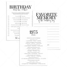 50th Birthday Games For Him Born in 1973 by LittleSizzle Would He Rather, Fun Birthday Games, 30th Birthday Party Games, 40th Birthday Party Games, 50th Birthday Games, 40th Birthday Games, Teen Girl Birthday Party, 1st Birthday Party Games, Girls Birthday Party Games