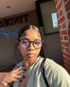 Black Glasses On Black Women, Cute Glasses For Black Women, Black Framed Glasses Women, Cute Glasses Frames For Black Women, Eyeglasses Black Women, Glasses For Round Faces Black Women, Square Glasses Black Women, Cute Prescription Glasses Black Women, Black Glasses Frames For Women