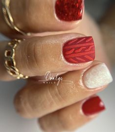 Christmas Gel Nails, Nail Art Designs Diy, Nail Inspo, Pretty Nails, Nail Art Designs, Gel Nails, Hair Makeup, Nail Designs, Nail Art