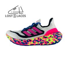 ***Size 5 Pair Does Not Include The Original Shoe Box*** - Product Specifications - Brand: Adidas Model: Ultraboost Light Non Dyed Lucid Pink Lucid Lemon Product Code: Ie3063 Gender (For Sizing): Women Main Color: White Performance/Activity: Running Not A Customized Item. Msrp: $190 - Product Condition - Brand New With Tags And Original Shoe Box.* 100% Authentic Product, Guaranteed. *Shoe Box May Have Minor Damage. ***Size 5 Pair Does Not Include The Original Shoe Box*** Adidas Multicolor Running Shoes With Boost Midsole, Lemon Product, Adidas Model, Light Running Shoes, Adidas Models, Black Athletic Shoes, Pink Running Shoes, Adidas Boost, Adidas Ultraboost