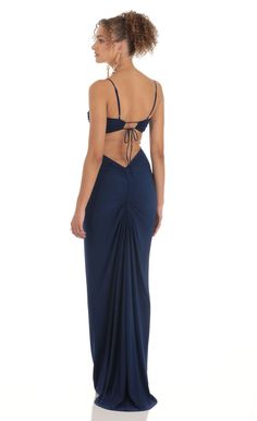 Year 10 Formal Dresses, Underwire Dress, Formal Dresses Australia, Cute Formal Dresses, Ruched Maxi Dress, Dresses Australia, Lucy In The Sky, Casual Day Dresses, Maxi Dress Navy