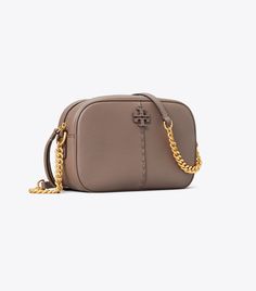 McGraw Camera Bag: Women's Designer Crossbody Bags | Tory Burch Camera Bag Purse, Kira Chevron, Leather Camera Bag, Womens Designer Handbags, Designer Crossbody, Designer Crossbody Bags, High Standards, Small Wallet, Leather Working