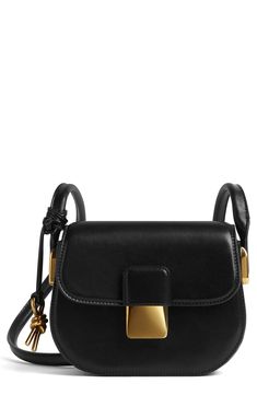 Bottega Veneta Desiree Leather Crossbody Bag available at #Nordstrom Handcrafted Leather Wallet, Black Shop, Eyewear Womens, Lambskin Leather, Wallet Men, Small Bags, Body Bag, Bottega Veneta