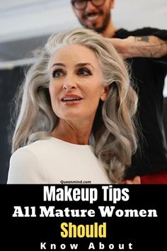 Over 60 Makeup Tips, How To Hide Wrinkles With Makeup, How To Apply Makeup For Over 50, Makeup For Over 50 Women, Make Up Over 60 Older Women Beauty Tips, Makeup For 60 Year Old Women, Older Women Photoshoot Ideas, Make Up For Older Women Over 50, Makeup For 50 Year Old