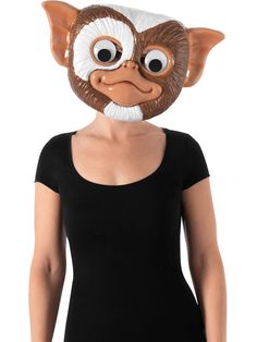 PRICES MAY VARY. OFFICIALLY LICENSED Gremlins Gizmo costume mask, look for trademark on packaging and label to help assure you’ve received authentic safety-tested items GIZMO VACUFORM half-mask with 2" googly eyes ONE SIZE, designed for use by adults and older teens RUBIES EXCLUSIVE DESIGN; combine with Stripe mask for fun couples look FAMILY-FOCUSED and based in the U.S.A. since 1951, Rubies has classic and licensed holiday costumes and accessories in sizes and styles for your entire family Gizmo Costume, Stripe Mask, Eyes Mask, Packaging And Label, Half Mask, Holiday Costumes, Googly Eyes, Costume Mask, Fun Couple