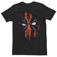 Paint a picture of style with this Men's Marvel Comics Deadpool tee. Crewneck Short sleeves FABRIC & CARE Cotton Machine wash Imported Size: XS. Color: Black. Gender: male. Age Group: adult. Pattern: Graphic. Marvel Comics Deadpool, Paint A Picture, Painted Face, Pattern Graphic, Ash Grey, Face Painting, Marvel Comics, Deadpool, Fabric Care