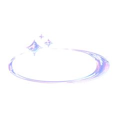 three stars are flying in the air on top of a circular object that appears to be curved