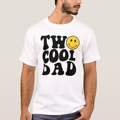 Two Cool Dad Matching Birthday Tee for Mom Birthday Tee, Best Mom, Clothing And Shoes, Birthday, Clothes