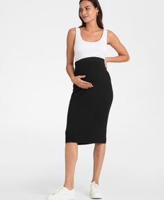 in stock Maternity Pencil Skirt, Fall Denim, Tall Jeans, Pencil Skirt Black, Karl Lagerfeld Paris, Sports Blazer, Cashmere Coat, Outdoor Apparel, Plus Dresses