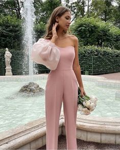 Pink Lanterns, Patchwork Jumpsuit, Winter Jumpsuit, Collar Jumpsuit, Evening Jumpsuit, One Shoulder Jumpsuit, Jumpsuit Elegant, Pink Jumpsuit, Jumpsuit Online