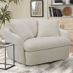 Big Swivel Chair, Large Comfy Chair, Relaxing Chair For Bedroom, Big Chairs Comfy Living Rooms, Cozy Chairs For Reading, Comfy Chairs For Bedroom, Oversized Living Room Chair, Large Swivel Chair, Oversized Swivel Chair