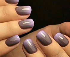 2019 Nails, Unghie Sfumate, Nagellack Trends, Nails Purple, Purple Nail Polish, Purple Nail, Makijaż Smokey Eye, Pedicures, Fabulous Nails