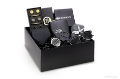 This stylish Gift Box makes a great Birthday present, Men's gift box, Anniversary gift for him, Father's Day gift, or just to say thank you! Free Shipping! The Gift Box Includes: - Men's Luxury Black Watch - Men's Black Sunglasses - Black Flask - Black Tie - 3x Tie Clips (Gold, Silver, Gunmetal) - 3x Cufflink Sets (Gold, Silver, Gunmetal) - Pair of Grey Dress Socks - Bottle Opener Multi-tool that fits into any wallet - Gift box with signature ribbon - Gift message card available (just ask!) ** A Fraternity Gifts, Graduation Gifts For Guys, Groomsmen Proposal Gifts, Luxury Gifts For Women, Groomsmen Gift Set, Groomsmen Gift Box, Luxury Gifts For Men, Gift Box For Men, Graduation Gifts For Him