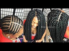 getlinkyoutube.com-#129. MOST NATURAL LOOKING CROCHET TWIST ; JBSHAIR.COM Crochet Braids Hairstyles Curls, Crochet Braids Marley Hair, Braids Step By Step, Braids Pictures, Protective Hair, Crochet Box Braids, Marley Hair