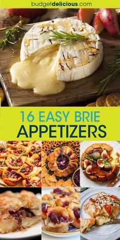 10 easy brie appetizers that are delicious