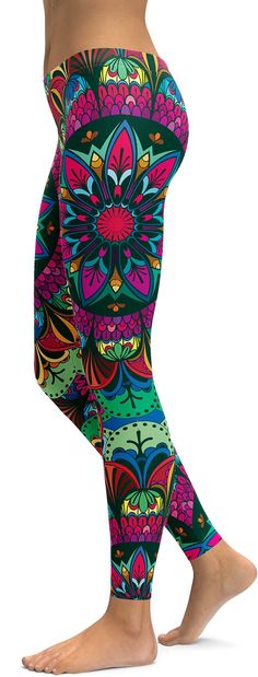 If you love colors, if you love mandala patterns, if you love pink than look at these Colorful Pink Mandala Leggings because you are gonna love them. You can pair them with pretty much everything, pair them with boots, heels or sneakers and top it off with a tanktop, crop top or a t-shirt. Mandala Leggings, Yoga Inspiration Poses, Best Leggings For Women, Womens Printed Leggings, Yoga Workout Clothes, Pink Mandala, Workout Pants Women, High Quality Leggings, Printed Yoga Pants