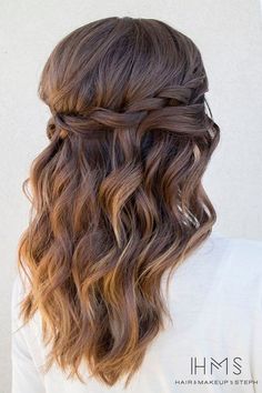 would love to have my hair done like this sometime Fishtail Braid, Best Wedding Hairstyles, Long Hair Wedding Styles, Prom Hairstyles For Long Hair, בר מצווה, Short Hairstyle, Wedding Hairstyles For Long Hair, Half Up Hair