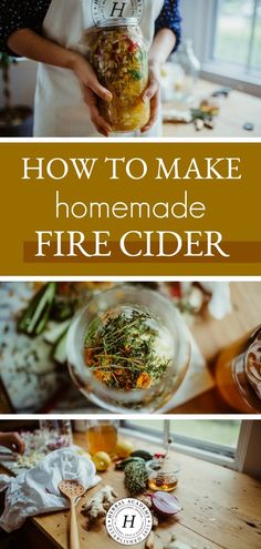 how to make homemade fire cider