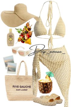 Beach Polyvore Outfits, Swimsuits Outfits 2023, Key Largo Outfit Ideas, Beach Shoes For Sand, Beach Outfit Png, Swimming Outfit Ideas, Outfit Plage, Swimsuit Outfit Ideas, Casual Beach Vacation Outfits