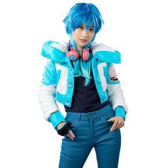 DRAMAtical Murder DMMD Aoba Seragaki Cosplay Jacket mp003202 is only 65.00, shipping all over the world. Winter Anime Cosplay Costume With Hood, Winter Hooded Anime Cosplay Costume, White Hooded Outerwear For Cosplay, White Long Sleeve Outerwear For Cosplay, White Cotton Outerwear For Cosplay, Blue Fitted Cosplay Costume For Winter, Winter Blue Fitted Cosplay Costume, Winter Anime Cosplay Costume, Harajuku Style Winter Cosplay Outerwear