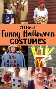 the best funny halloween costumes for adults and kids to wear in their costume party outfits